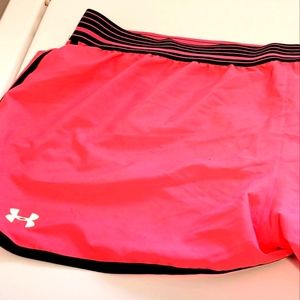 Size large UA shorts